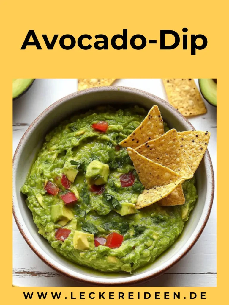 Avocado-Dip – Perfekt zu Tortilla-Chips und mehr! 4 Avocado-Dip