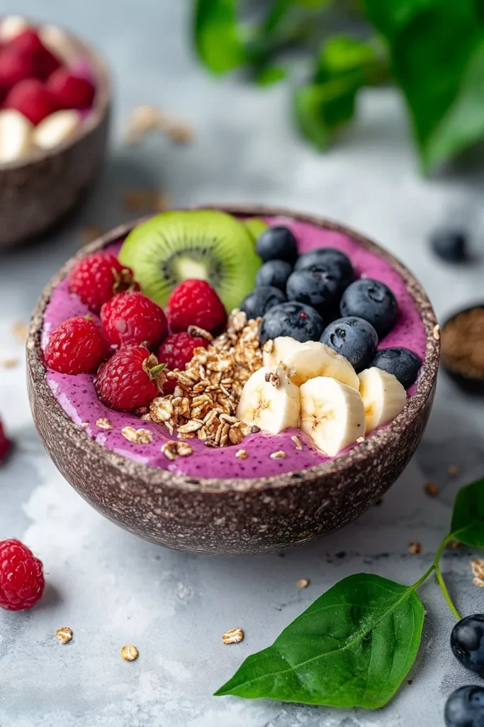 Quark Bowl mit Beeren (Protein Bowl) 2 Quark Bowl mit Beeren (Protein Bowl)