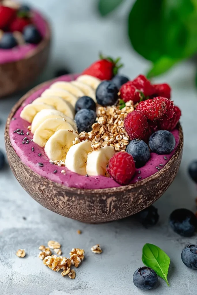 Quark Bowl mit Beeren (Protein Bowl) 1 Quark Bowl mit Beeren (Protein Bowl)