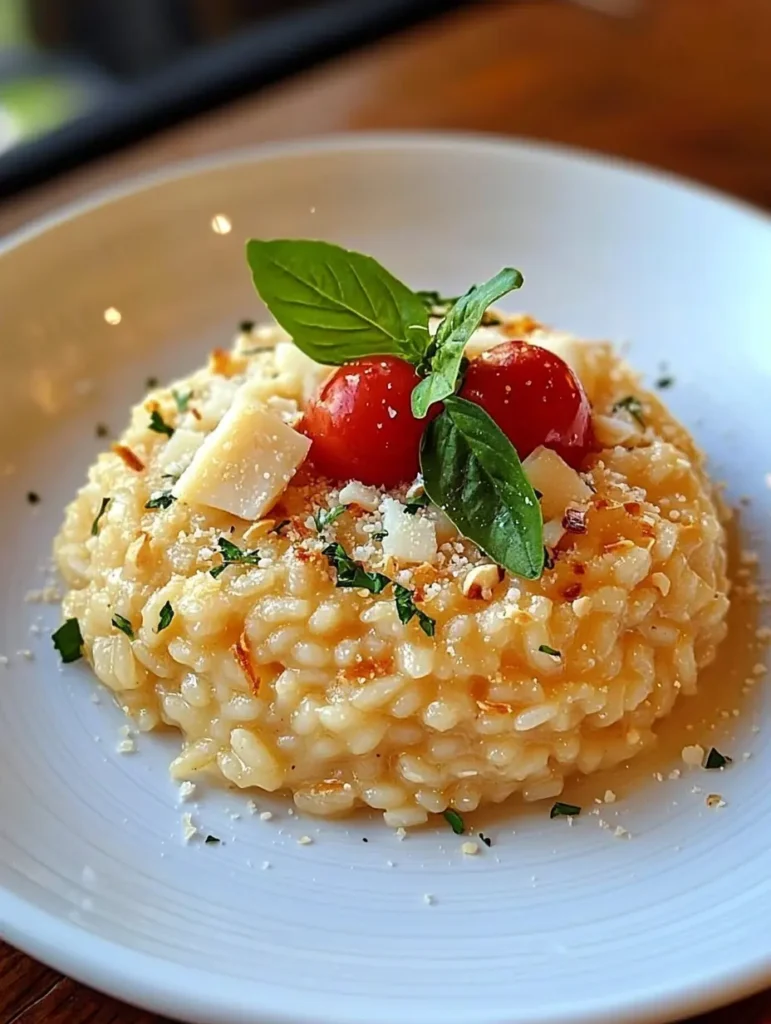 Klassisches Risotto Rezept – Cremig, aromatisch & einfach 1 Goldgelbes Risotto