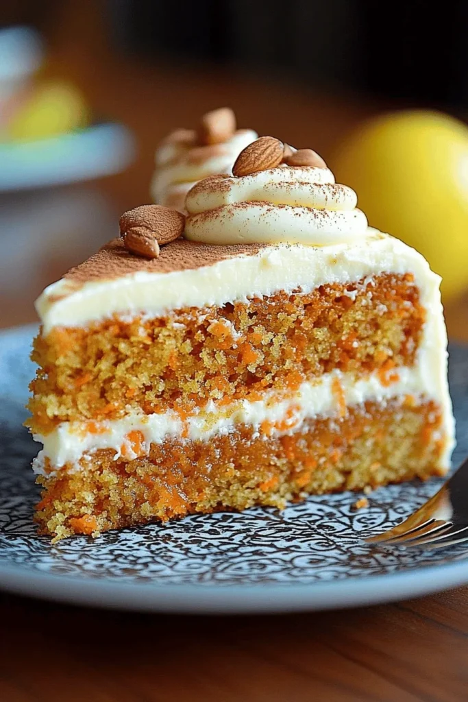Saftiger Karottenkuchen – Ein Klassiker mit Mandeln & Zimt 2 Karottenkuchen, Rüblikuchen oder Möhrenkuchen