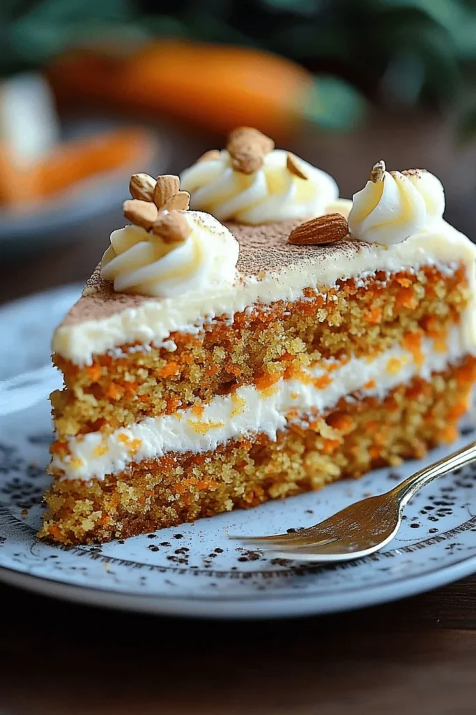 Saftiger Karottenkuchen – Ein Klassiker mit Mandeln & Zimt 1 Karottenkuchen, Rüblikuchen oder Möhrenkuchen