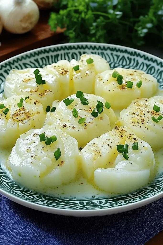 Kohlrabigemüse mit Heller Sauce – Einfach, Cremig & Köstlich 2 Kohlrabigemüse mit heller Sauce
