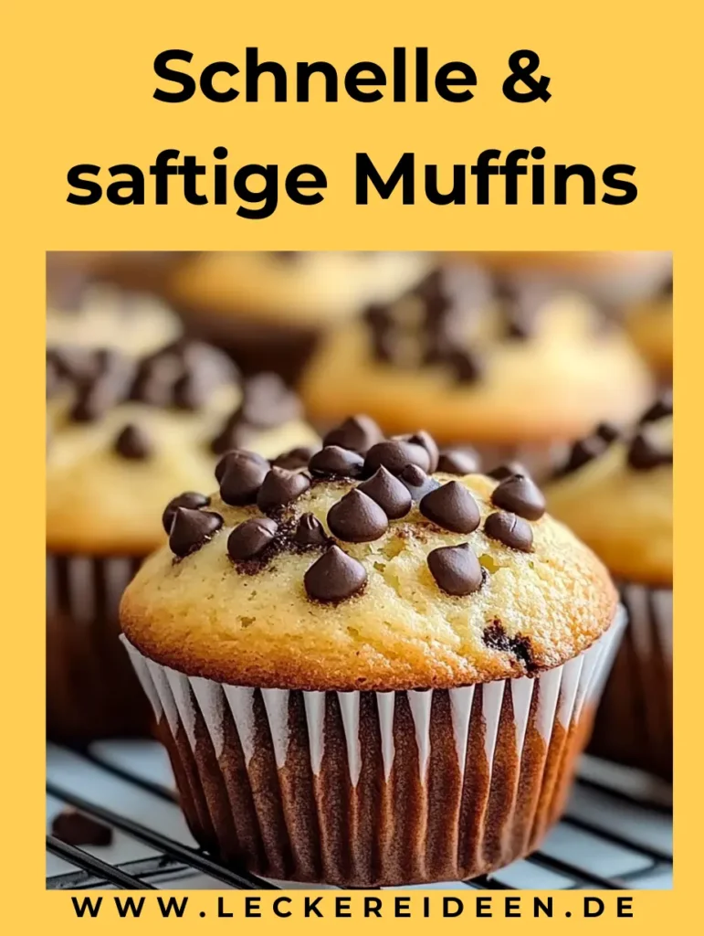 Die schnellsten und besten Muffins überhaupt 4 Muffins