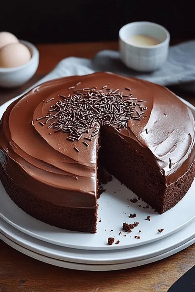 Saftiger Schokokuchen – einfach, schnell & himmlisch schokoladig! 1 Saftiger Schokokuchen