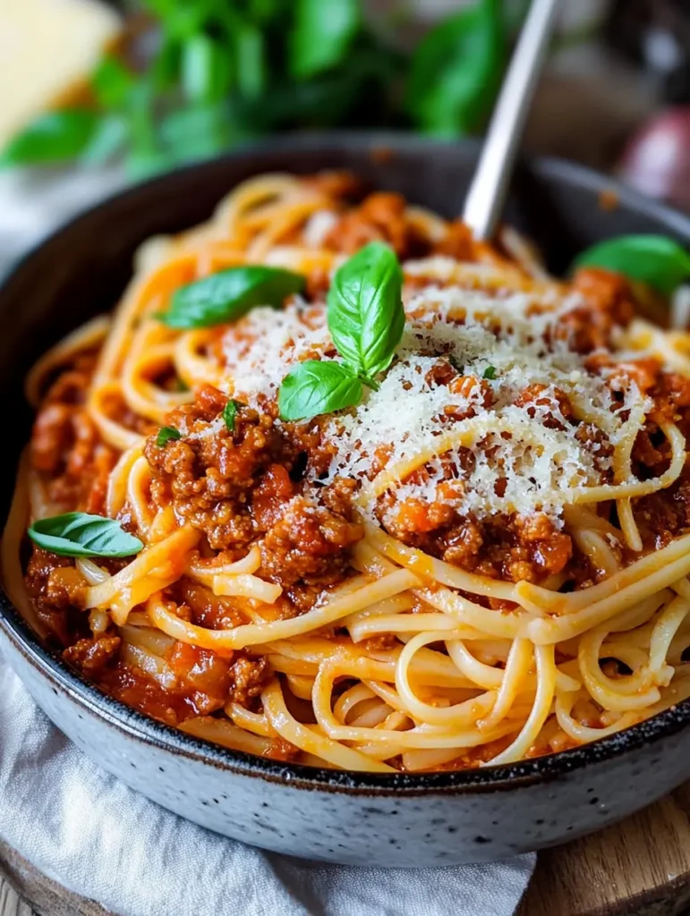 Bolognese-Sauce in 30 Minuten – Einfach, aromatisch 2 Bolognese-Sauce