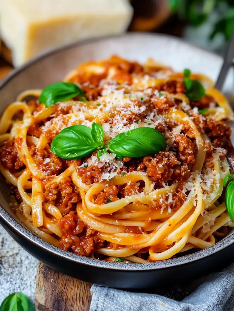 Bolognese-Sauce in 30 Minuten – Einfach, aromatisch 3 Bolognese-Sauce
