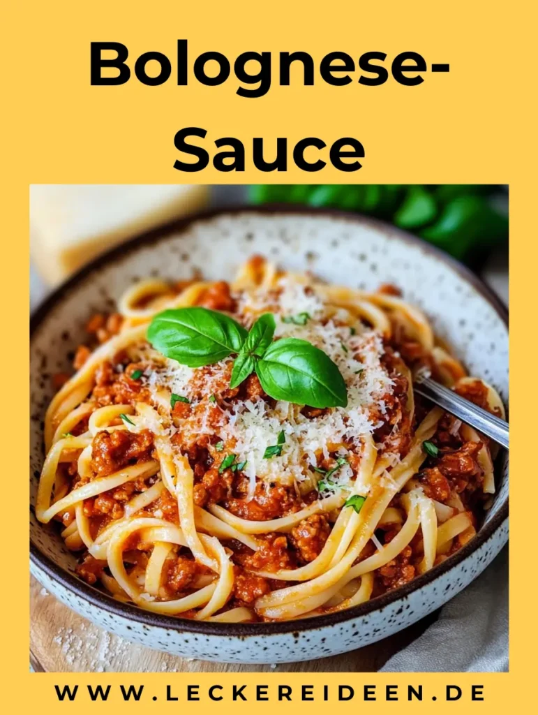 Bolognese-Sauce in 30 Minuten – Einfach, aromatisch 4 Bolognese-Sauce