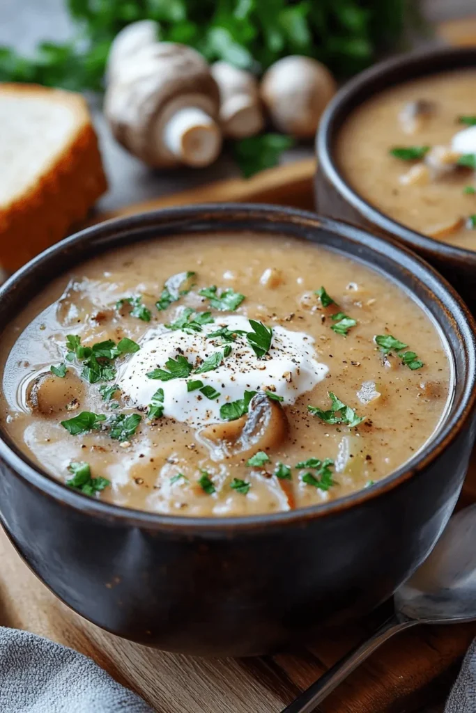 Champignonsuppe – ganz einfaches Rezept 3 Champignonsuppe – ganz einfaches Rezept