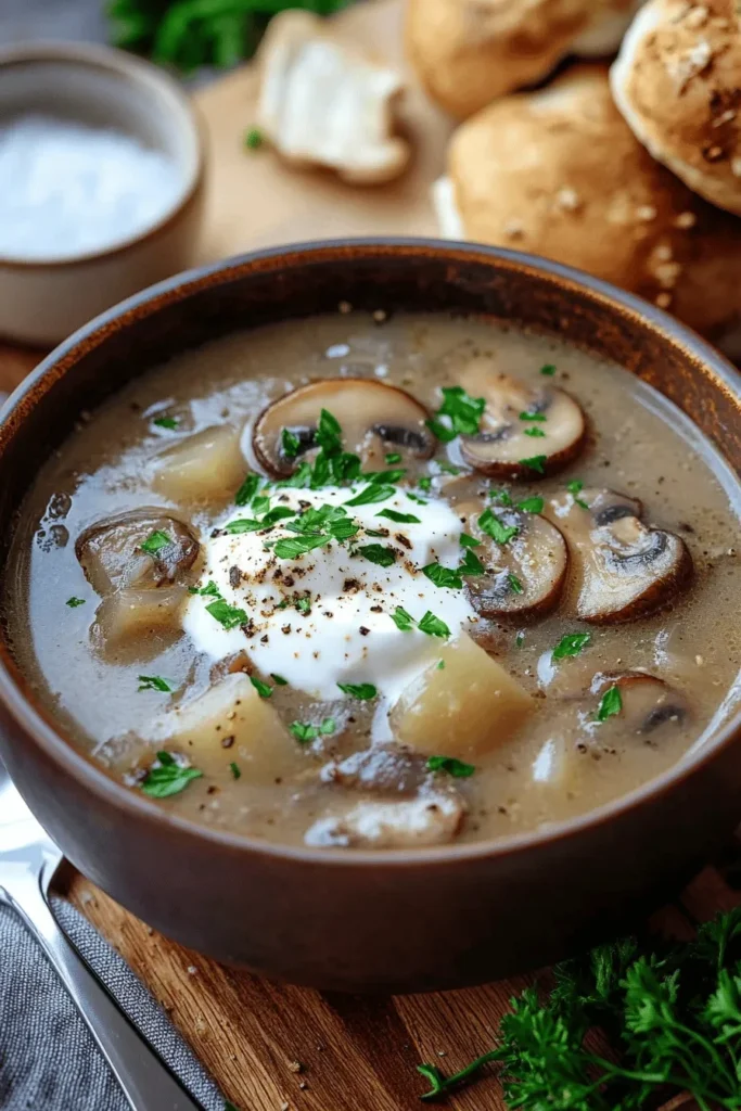 Champignonsuppe – ganz einfaches Rezept 1 Champignonsuppe – ganz einfaches Rezept