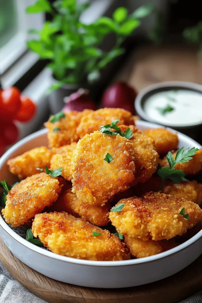 Chicken Nuggets einfach selber machen – knusprig 3 Chicken Nuggets einfach selber machen