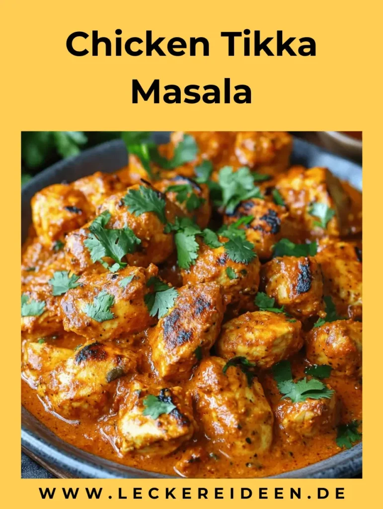 Chicken Tikka Masala – einfaches Rezept 4 Chicken Tikka Masala