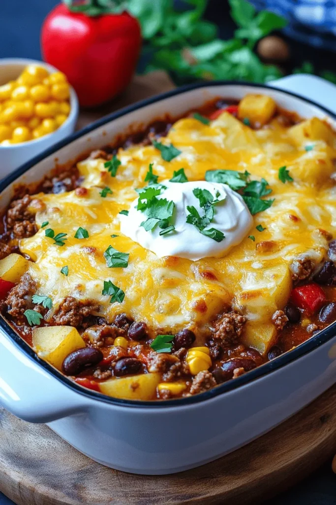 Chili-Con-Carne-Auflauf – Herzhaft, käsig & perfekt für die ganze Familie 2 Chili-Con-Carne-Auflauf: Das einzige Rezept, das du brauchst