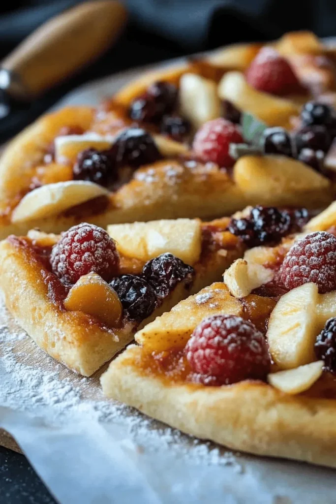 Blitzschnelle vegane Obstpizza – glutenfrei & fruchtig frisch genießen 1 GLUTENFREIER, VEGANER OBSTKUCHEN (OBSTPIZZA)