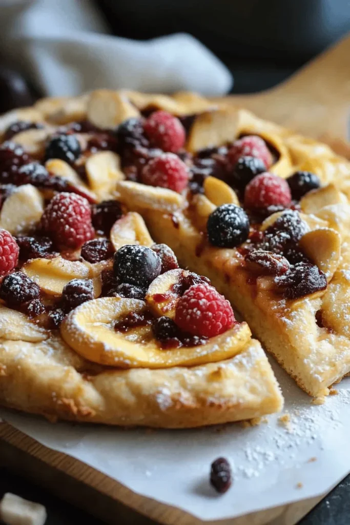Blitzschnelle vegane Obstpizza – glutenfrei & fruchtig frisch genießen 2 GLUTENFREIER, VEGANER OBSTKUCHEN (OBSTPIZZA)