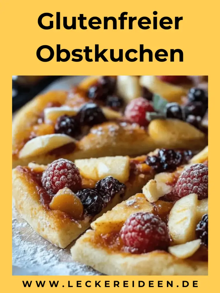 Blitzschnelle vegane Obstpizza – glutenfrei & fruchtig frisch genießen 4 Glutenfreier Obstkuchen