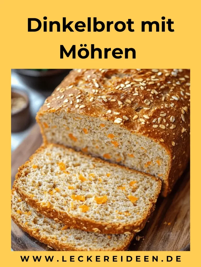 Dinkelbrot mit Möhren – ein schnelles Brotrezept 4 Dinkelbrot mit Möhren
