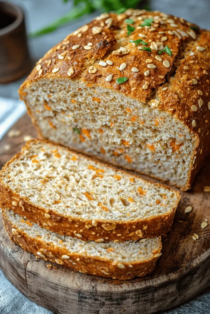 Dinkelbrot mit Möhren – ein schnelles Brotrezept 2 Dinkelbrot mit Möhren – ein schnelles Brotrezept