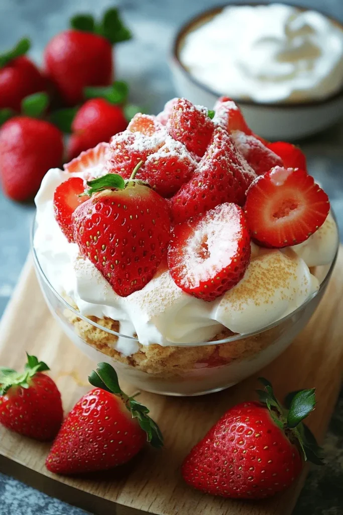 Erdbeer-Butterkeks-Dessert mit Quark 3 ERDBEER-BUTTERKEKS-DESSERT