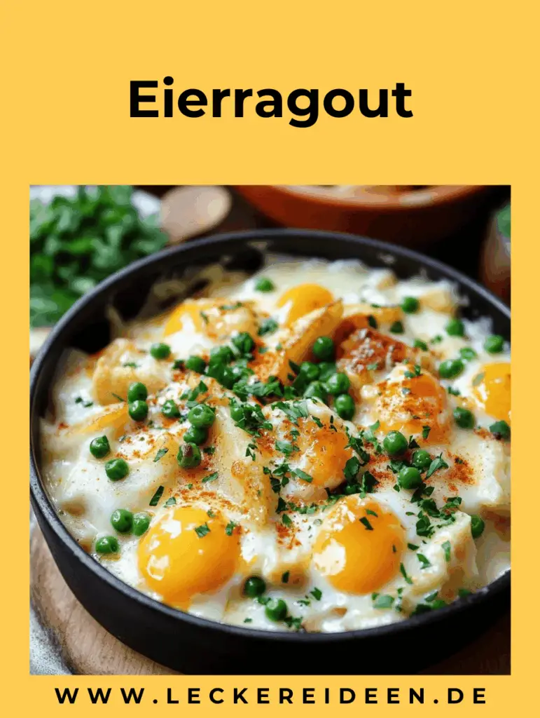 Eierragout – Mein Eierfrikassee nach Omas Rezept 4 Eierragout