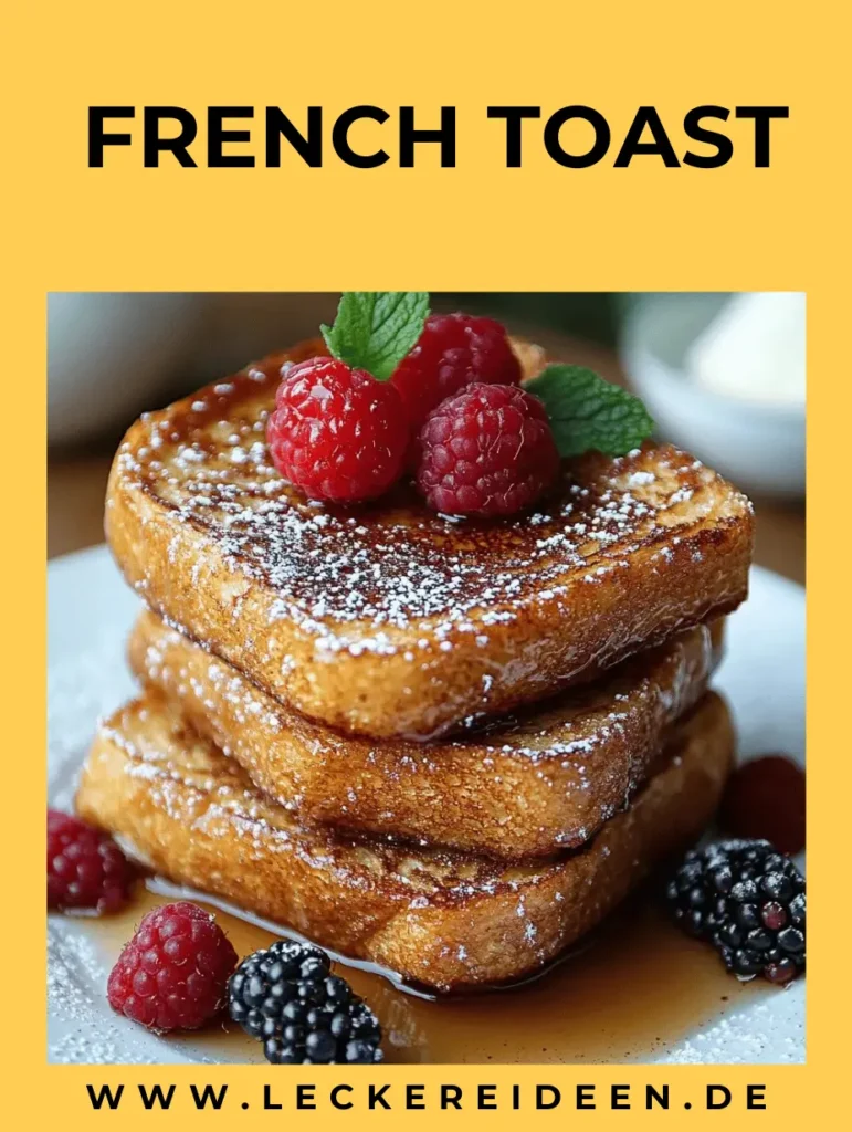 FRENCH TOAST – DAS SCHNELLE REZEPT 4 FRENCH TOAST