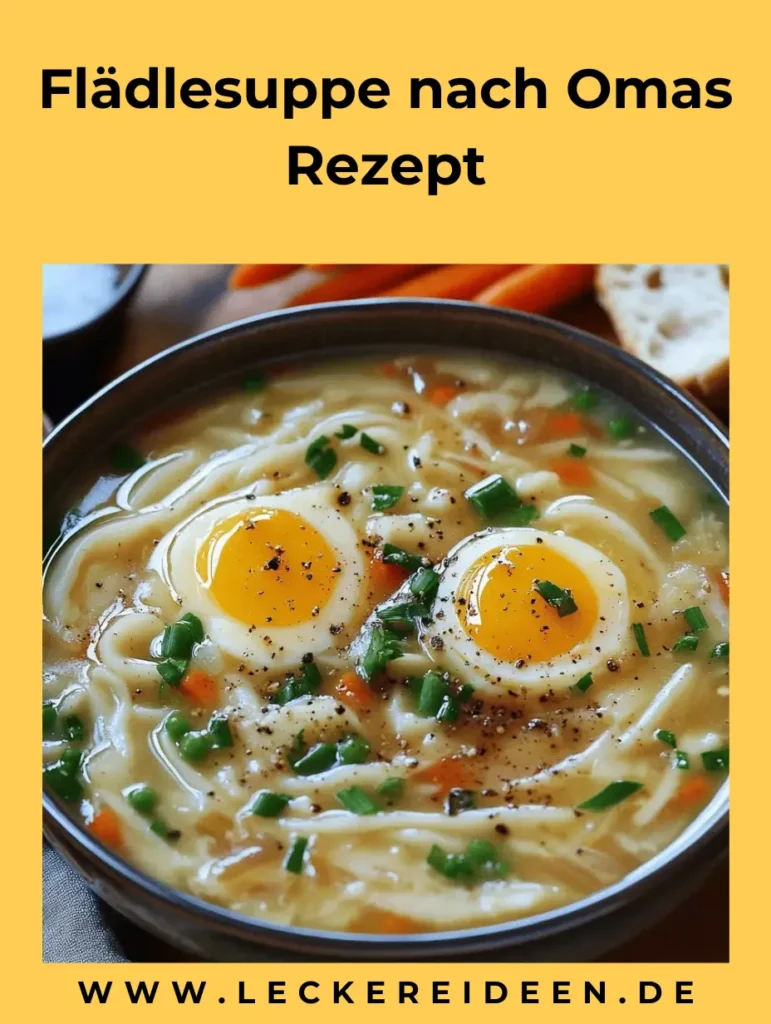 Flädlesuppe wie bei Oma – schwäbische Wohlfühlküche 4 Flädlesuppe