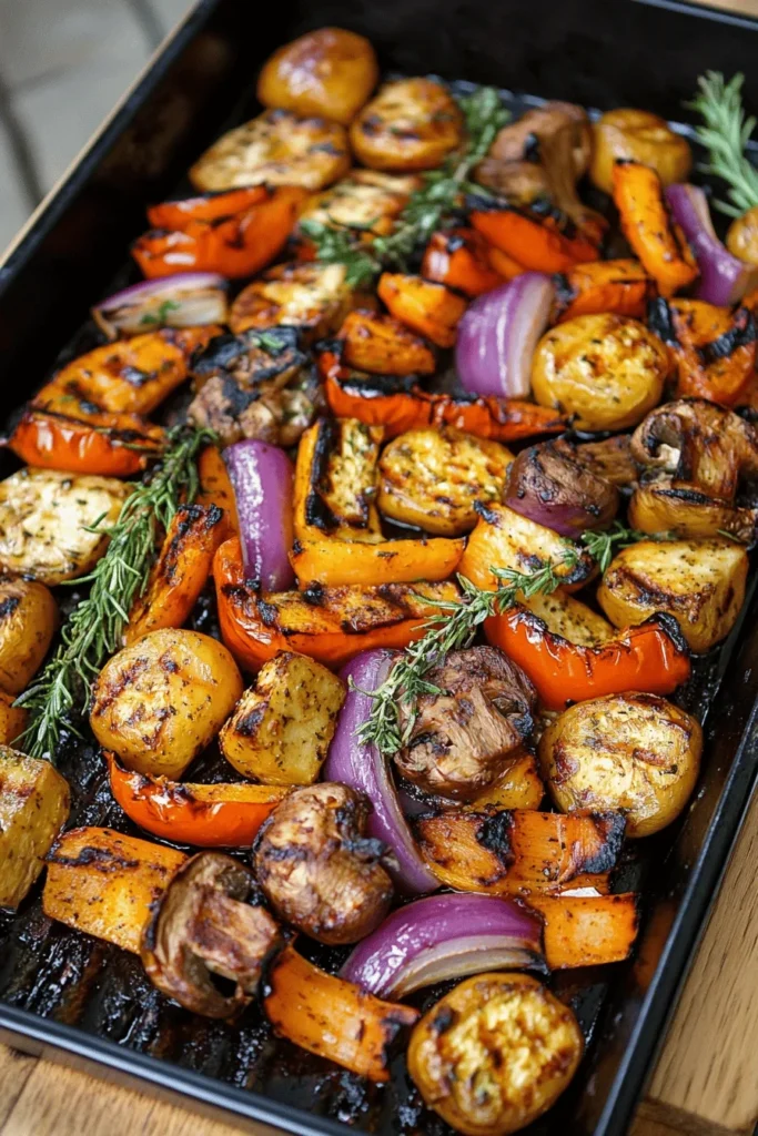 Gegrilltes Gemüse aus dem Ofen – Aromatisch 1 Gegrilltes Gemüse aus dem Backofen