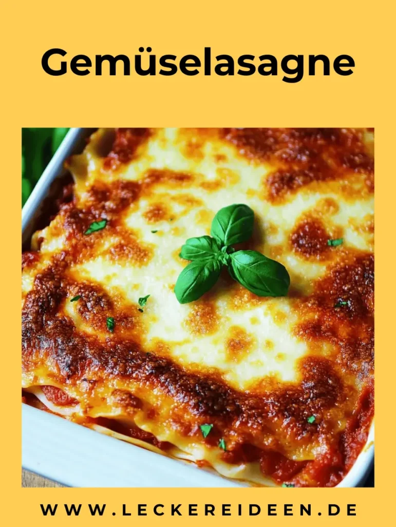 Gemüselasagne, mein bestes Rezept 4 Gemüselasagne