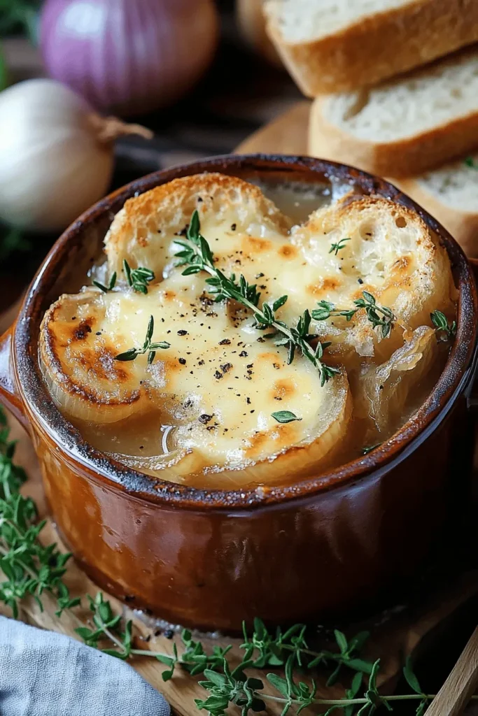 Zwiebelsuppe nach französischer Art – klassisch & herzhaft 3 ZWIEBELSUPPE NACH FRANZÖSISCHER ART