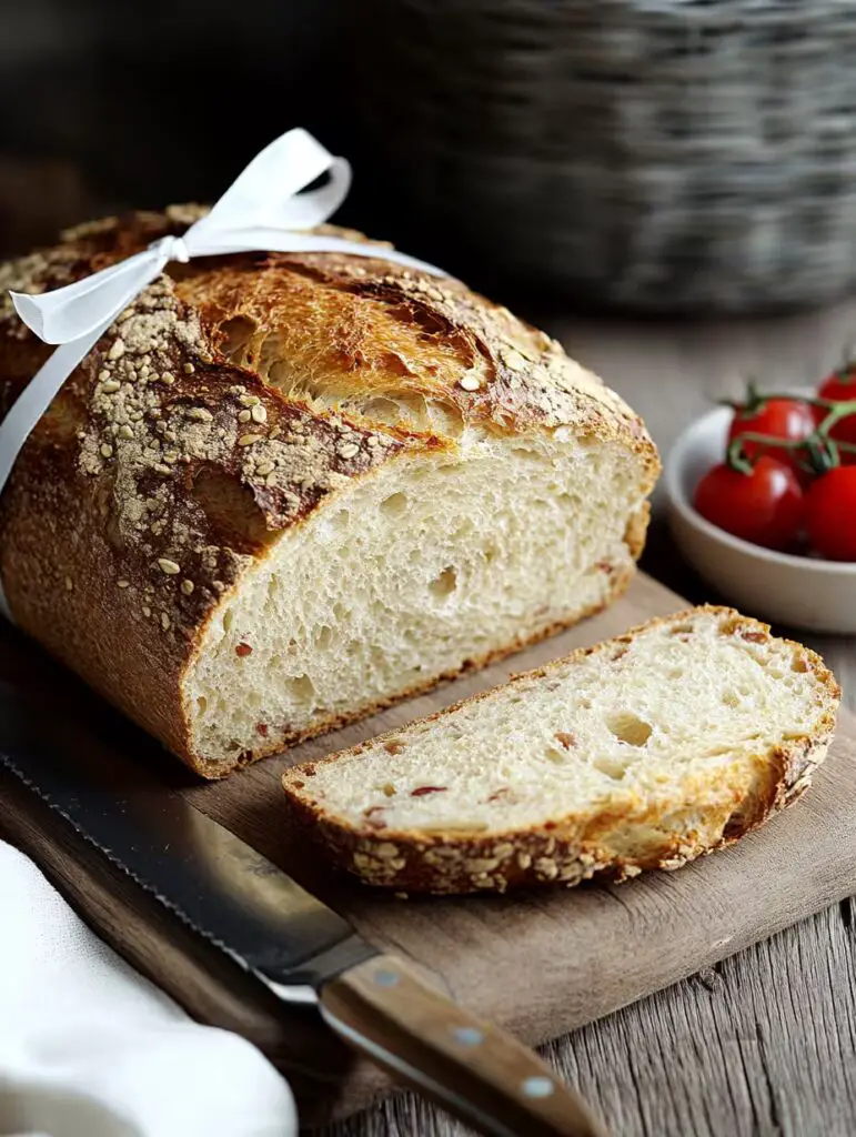 JoghurtBrot – schnell gemacht & super knusprig 2 Leinsamenbrot mit Anschnitt 1 Leckere Ideen
