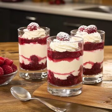 Mascarpone-Himbeerquark