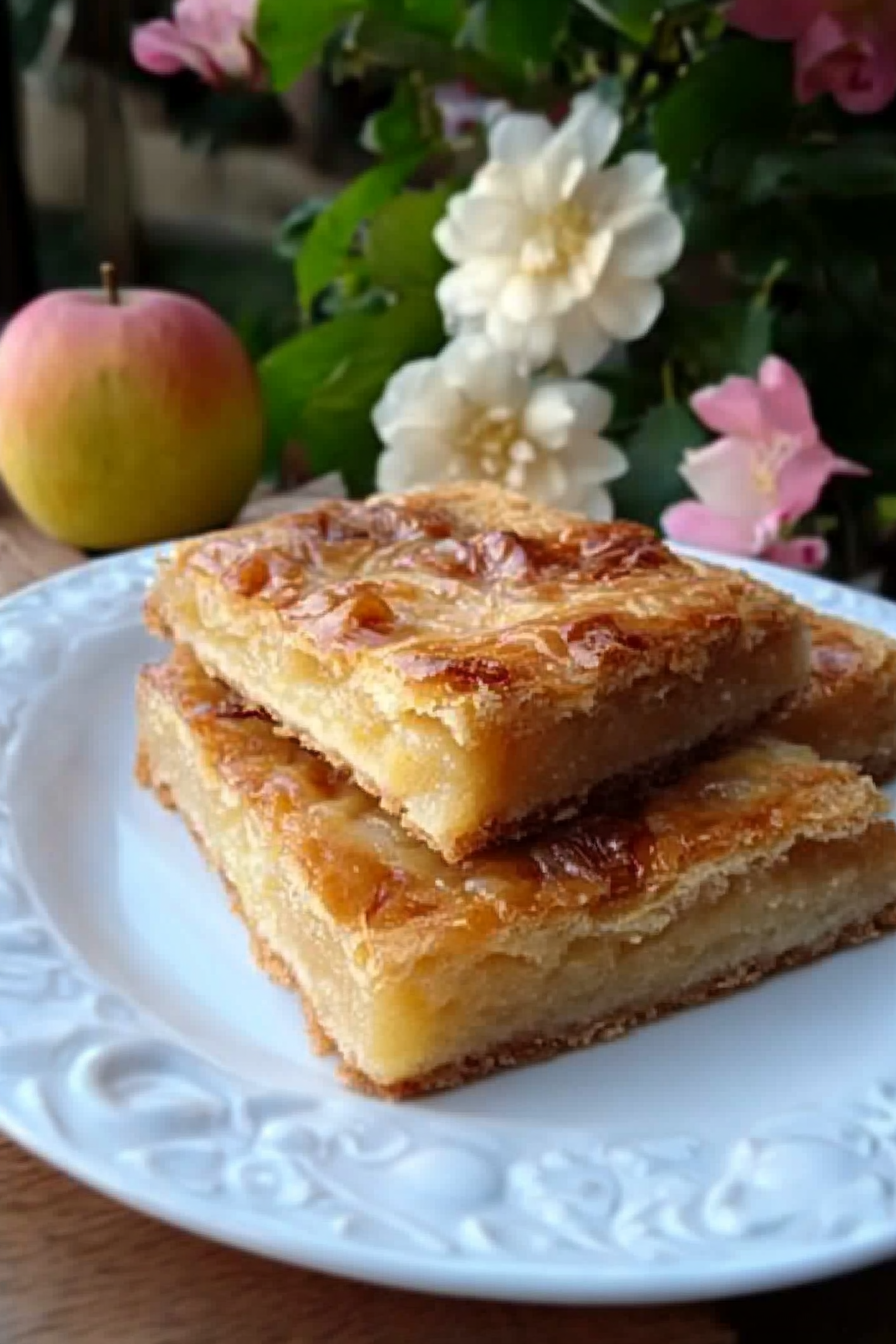 Apfelkuchen vom Blech mit Mürbeteig – Saftig, Knusprig und Einfach Köstlich