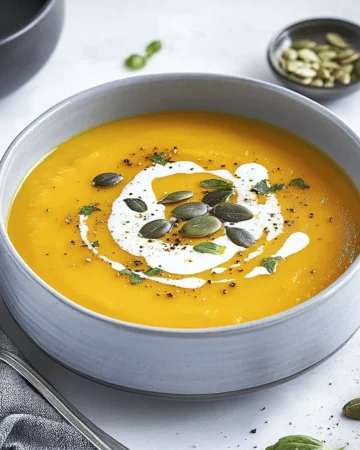 Butternut-Kürbissuppe - einfach & so cremig