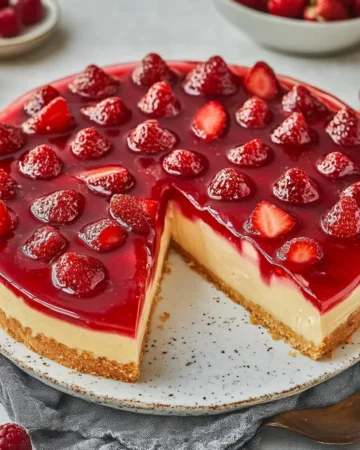 Erdbeerkuchen mit Vanillepudding – nach Omas Original-Rezept