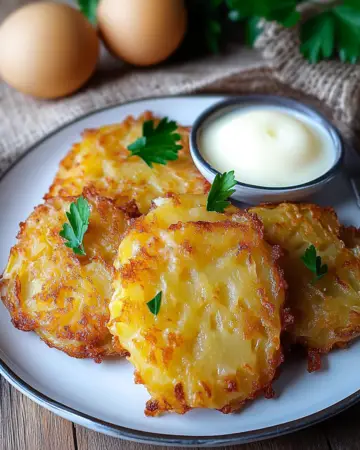 Kartoffelpuffer wie von Oma