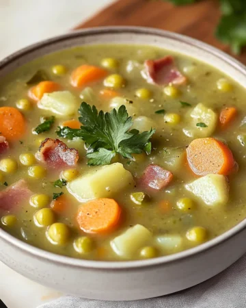Klassische Erbsensuppe – nach Omas Original-Rezept