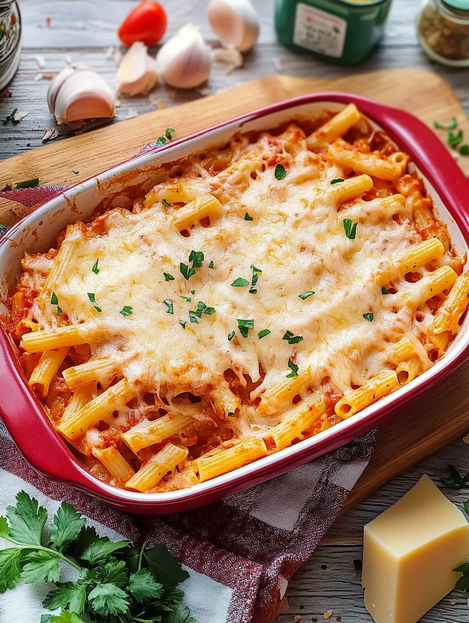 Cremiger Nudelauflauf mit Schinken und Käse