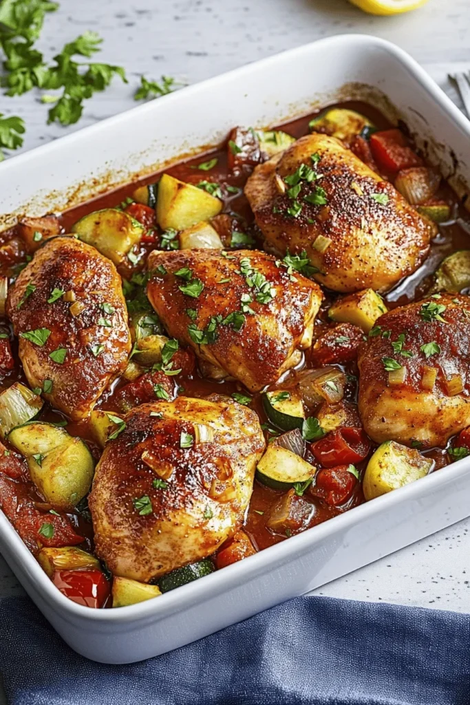 Pollo fino Rezept – Würziges Hähnchen aus dem Ofen mit knuspriger Haut