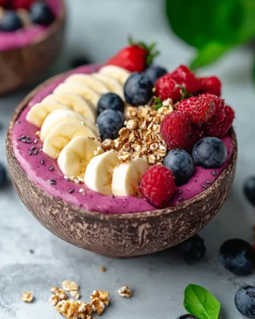Quark Bowl mit Beeren (Protein Bowl)