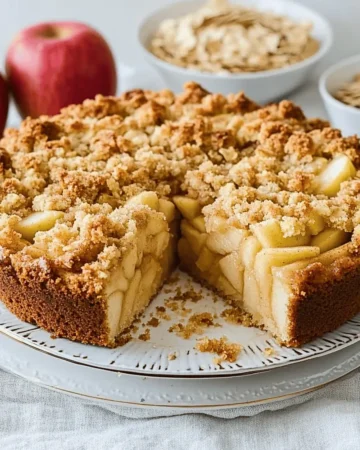 Saftiger Apfelkuchen mit Streusel