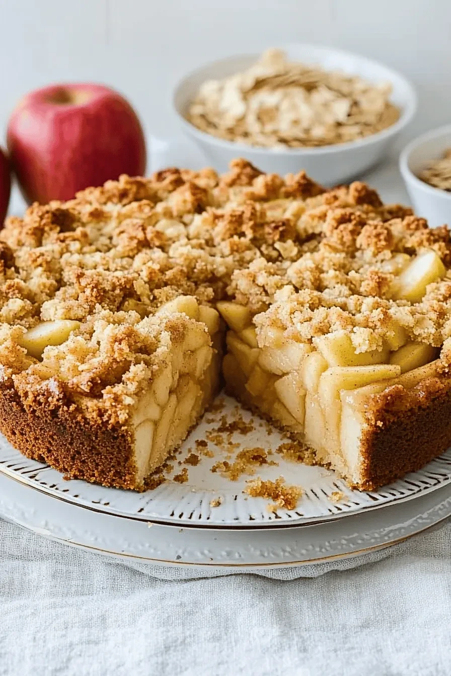 Saftiger Apfelkuchen mit Streusel 5 Saftiger Apfelkuchen mit Streusel