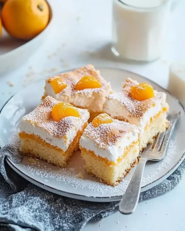Fantakuchen mit Mandarinen