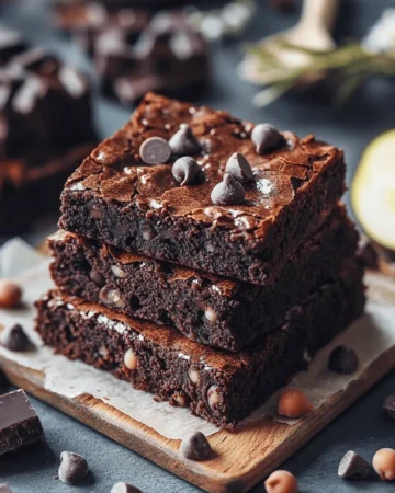 GESUNDE BROWNIES MIT BOHNEN (EINFACH + VEGAN)