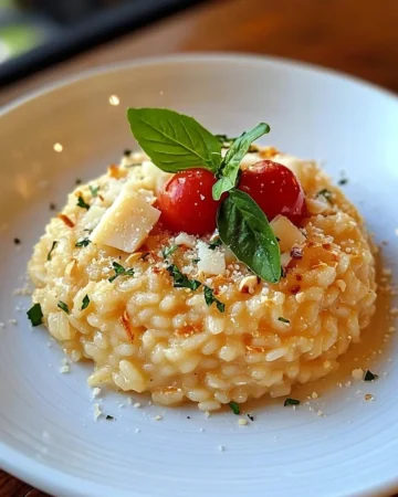 Goldgelbes Risotto