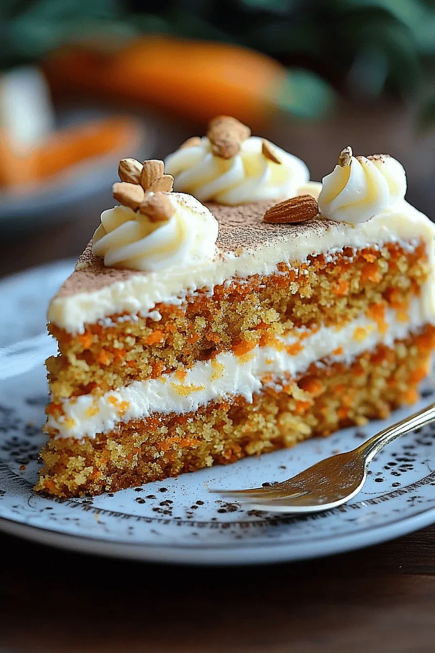 Saftiger Karottenkuchen – Ein Klassiker mit Mandeln & Zimt 5 Karottenkuchen, Rüblikuchen oder Möhrenkuchen