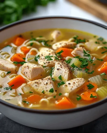 Omas Hühnersuppe
