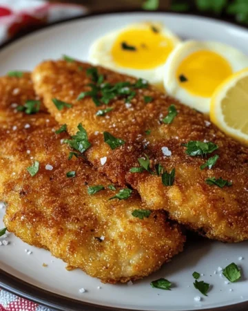 Paniertes Schnitzel selber machen