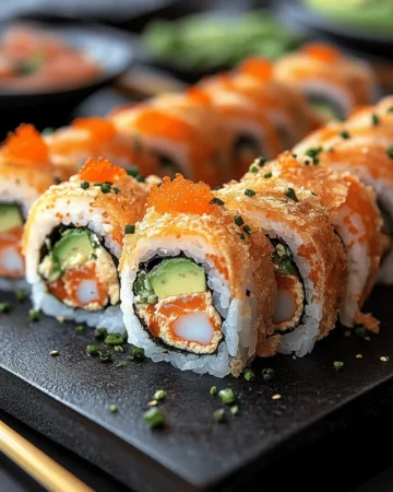 TEMPURA-SUSHI | REZEPT FÜR DIE FRITTIERTEN ROLLEN