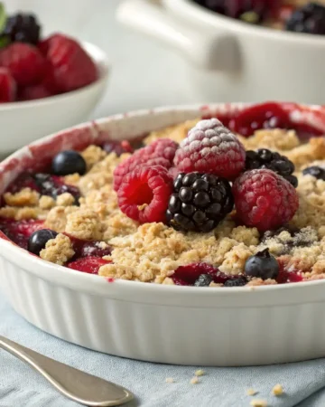 Beeren-Crumble
