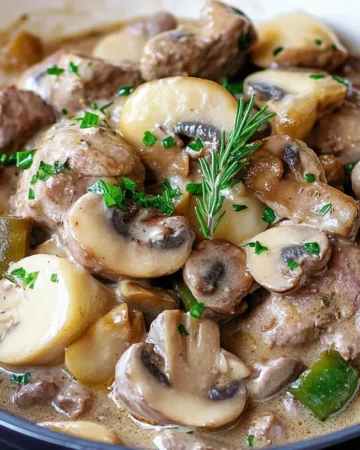 Boeuf Stroganoff